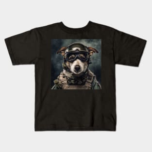 K9 Arrmy Dog Kids T-Shirt